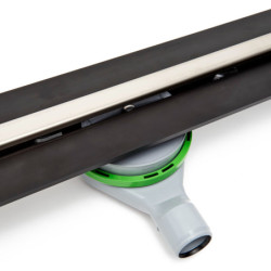 Zkracovatelný sprchový žlab SAT Flexi 100 cm kartáčovaná nerez SATAZ100ZM