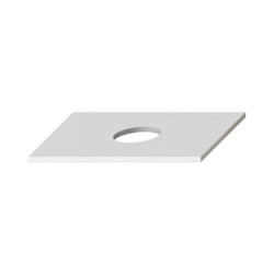 Deska pod umyvadlo Jika Mio-N 61x2x45 cm bílá H46J7120015001