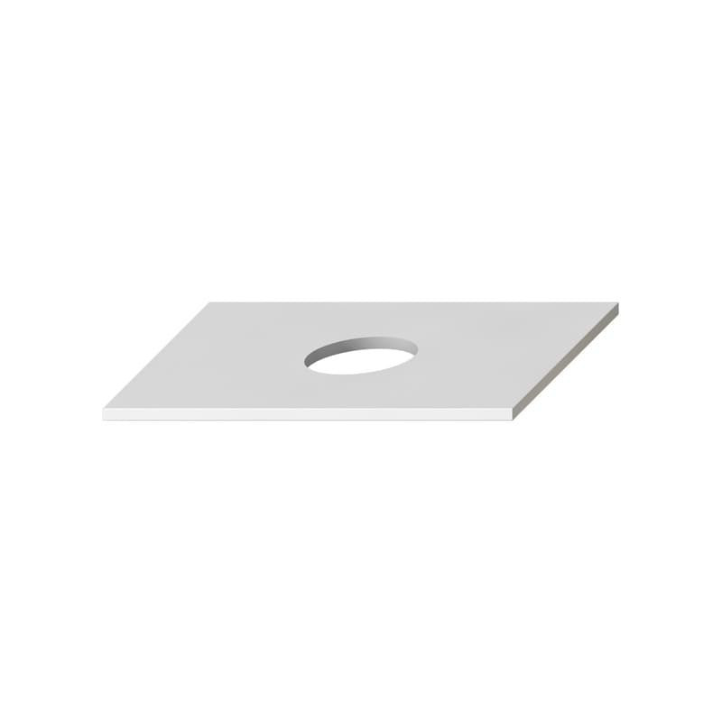 Deska pod umyvadlo Jika Mio-N 61x2x45 cm bílá H46J7120015001