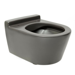 Wc závěsný Roca Inspira Onix mat zadní odpad A346528640