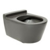 Wc závěsný Roca Inspira Onix mat zadní odpad A346528640