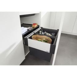 Odpadkový koš, sorter vestavný Blanco mat 526203