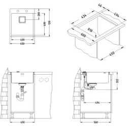 Dřez Alveus Stylux 10 nerez 1084278