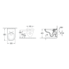 Wc závěsné Villeroy & Boch O.Novo zadní odpad 5660R001