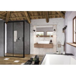 Boční zástěna ke sprchovým dveřím 90 cm Ravak Blix Slim X9BM70300Z1