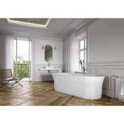 Volně stojící vana Ravak Ypsilon 180x80 cm akrylát levá i pravá XC00100026