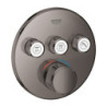 Sprchová baterie GROHE Grohtherm Smartcontrol bez podomítkového tělesa hard graphite 29121A00
