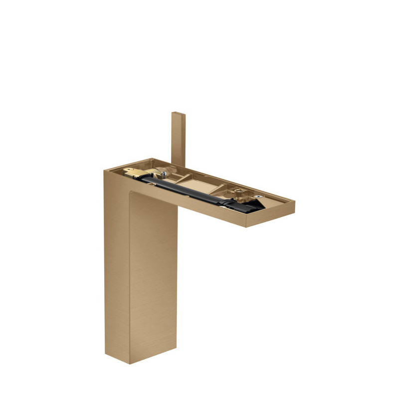 Umyvadlová baterie Hansgrohe Myedition s clic-clacem kartáčovaný bronz 47022140