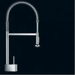 Dřezová baterie Hansgrohe Axor Starck s vytahovací sprškou, 2 proudy chrom 10820000