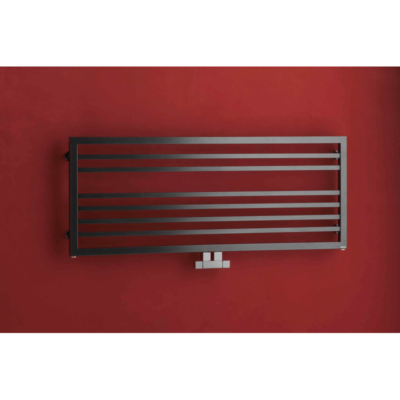 Radiátor kombinovaný P.M.H. Avento 121x48 cm antracit AVFLXL1210480A