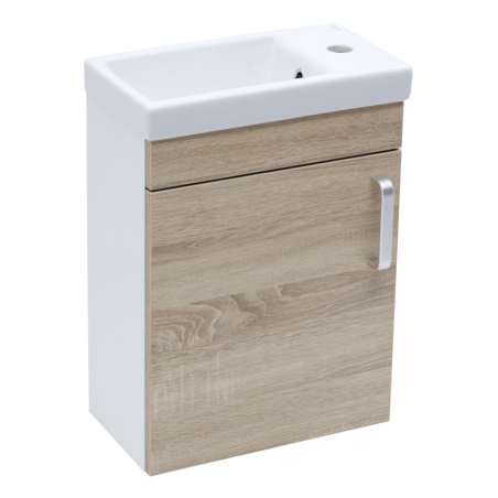 Koupelnová skříňka s umyvadlem Naturel Vario Dekor 40x50x22 cm dub bardolíno mat VARIO240BIDB