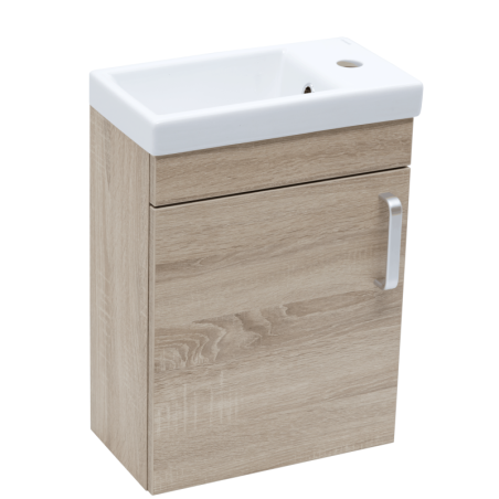 Koupelnová skříňka s umyvadlem Naturel Vario Dekor 40x50x22 cm dub bardolíno mat VARIO240DBDB