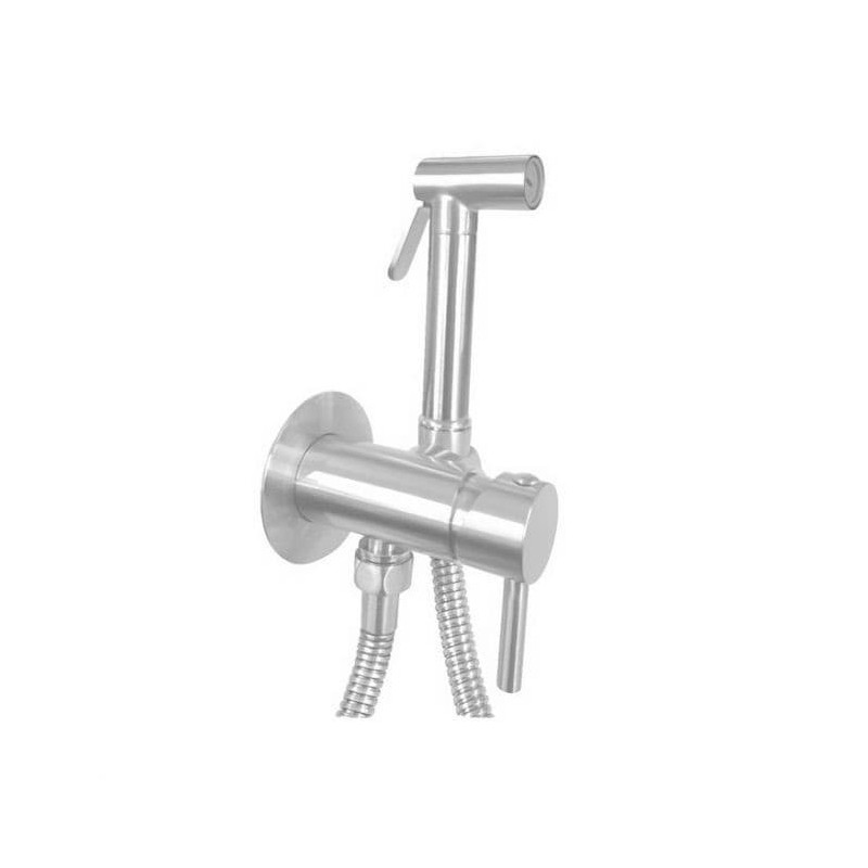 Bidetová baterie Paffoni s bidetovou sprškou nerez ZDUP110ST