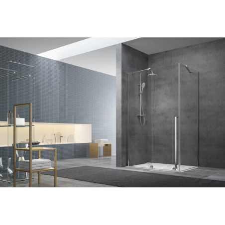 Boční zástěna ke sprchovým dveřím 77,5 cm SAT Walk-In Xmotion SATWIXMSTENA80CR