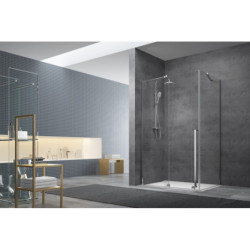 Boční zástěna ke sprchovým dveřím 87,5 cm SAT Walk-In Xmotion SATWIXMSTENA90CR