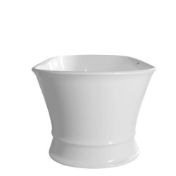 Volně stojící vana Polysan DELONIX 84x170 cm litý mramor levá i pravá 92130