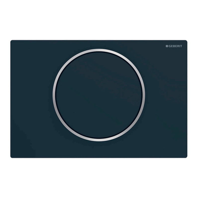 Ovládací tlačítko Geberit Sigma10 ocel černá mat 115.758.14.5