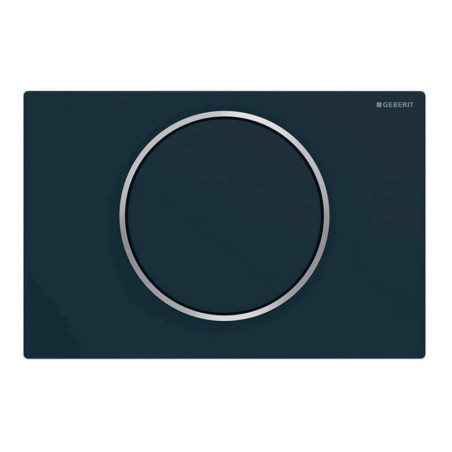 Ovládací tlačítko Geberit Sigma10 ocel černá mat 115.758.14.5