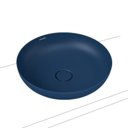 Umyvadlo na desku Kaldewei Miena 3181 38x38 cm Navyblue 909406003677