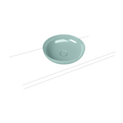 Umyvadlo na desku Kaldewei Miena 3181 38x38 cm Soft Touch 909406003679