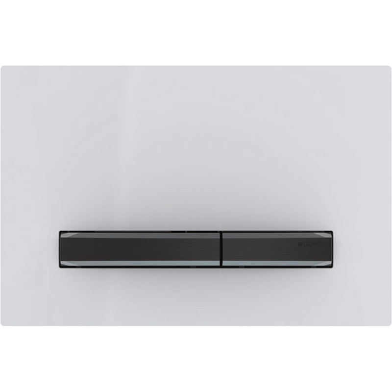 Ovládací tlačítko Geberit Sigma50 zinek bílá 115.671.11.2