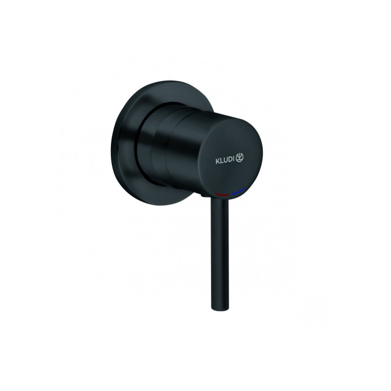 Sprchová baterie Kludi Bozz bez podomítkového tělesa černá 389253976