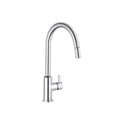 Dřezová baterie Kludi Bi. Star S s vytahovací sprškou Chrom 468510578