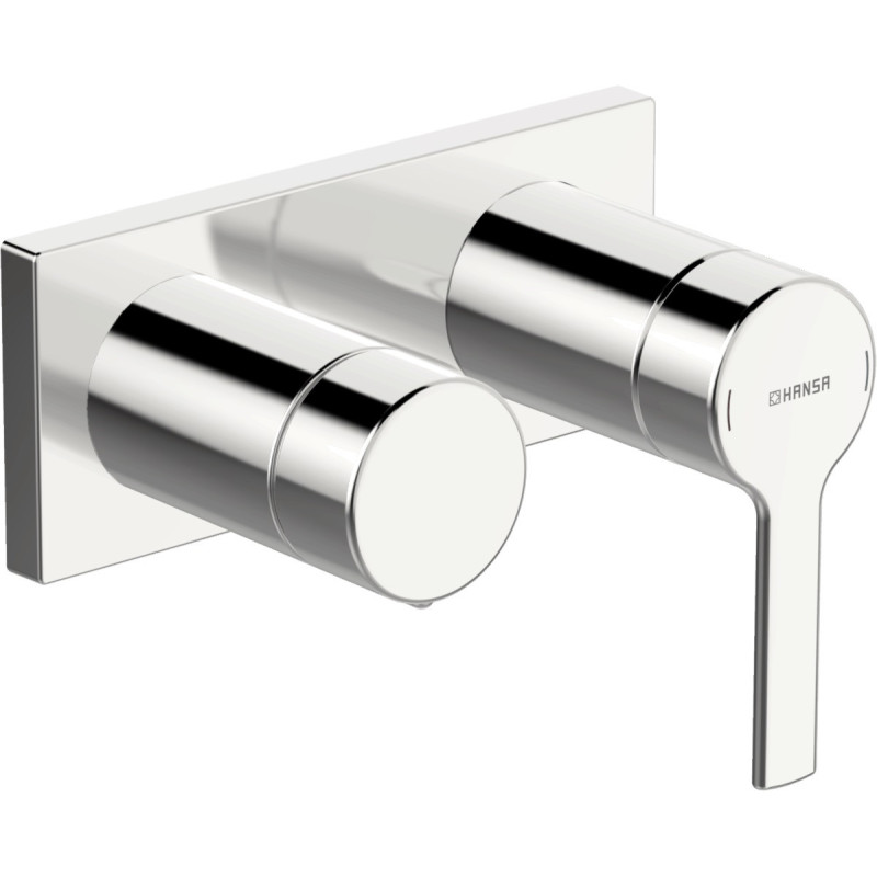 Sprchová a vanová baterie Hansa Ronda bez podomítkového tělesa Chrom 44599583