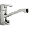 Dřezová baterie Hansa Pinto s otočným ramínkem Chrom 45202293