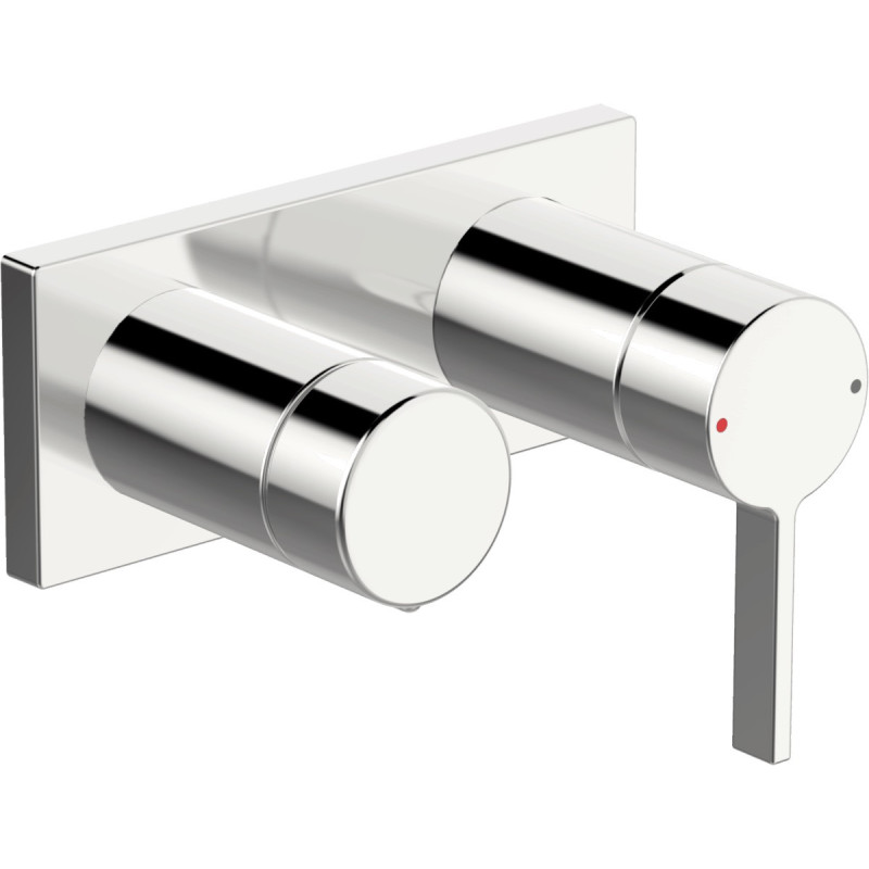 Sprchová baterie Hansa Loft bez podomítkového tělesa Chrom 57649583