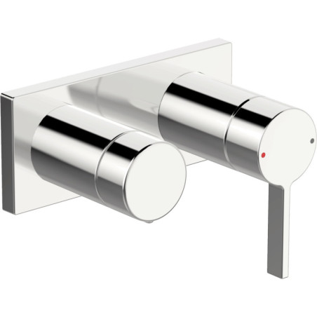 Sprchová baterie Hansa Loft bez podomítkového tělesa Chrom 57649583