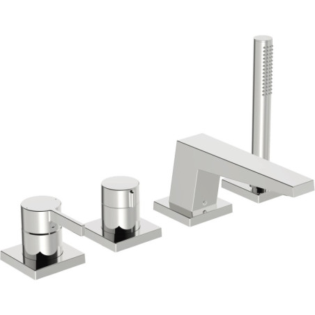Vanová baterie Hansa Loft se sprchovým setem Chrom 57752483