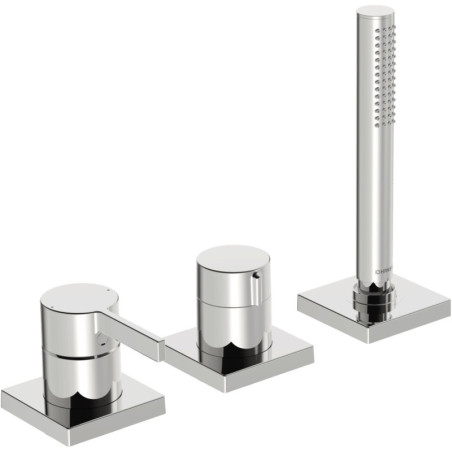 Vanová baterie Hansa Loft se sprchovým setem Chrom 57799483