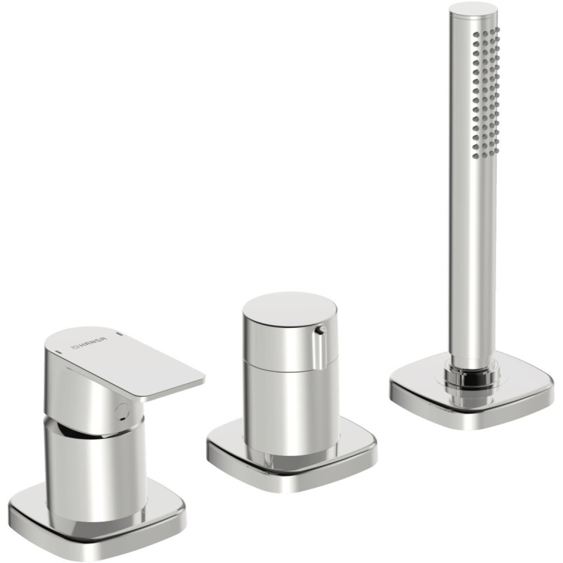 Vanová baterie Hansa Stela se sprchovým setem Chrom 57319173