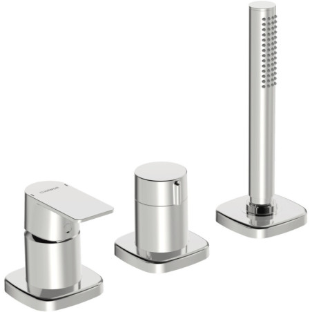 Vanová baterie Hansa Stela se sprchovým setem Chrom 57319173