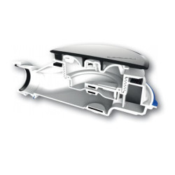 Vaničkový sifon Turboflow XS MAGNETECH 0205801