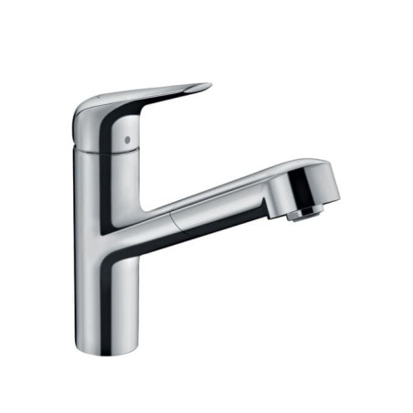 Dřezová baterie Hansgrohe Focus M42 s vytahovací sprškou chrom 71814000