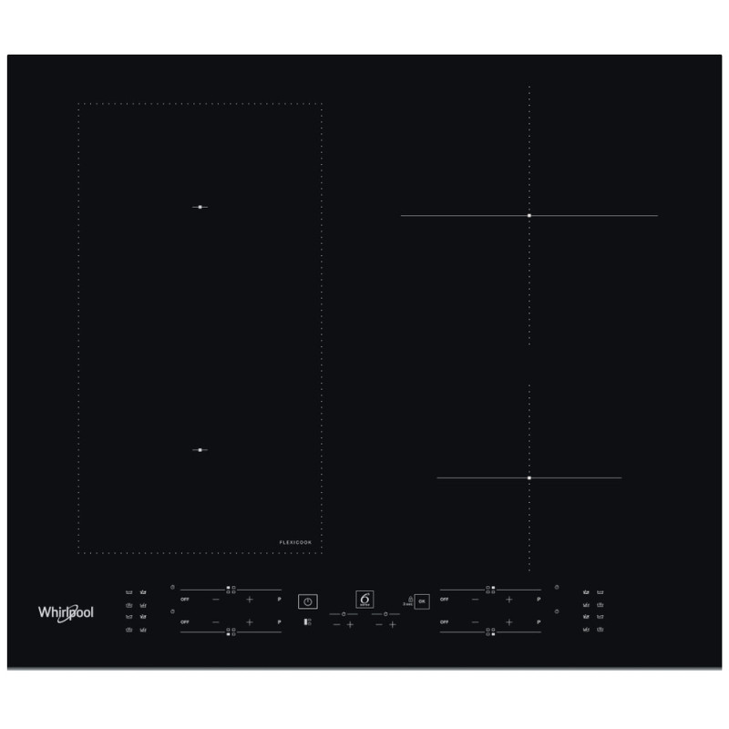 Whirlpool indukční sklokeramická varná deska WLB1160BF