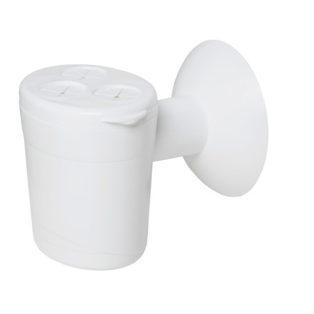 Sifon pro odkapávající kondenzát s držákem hadiček a kuličkou SIFONKON