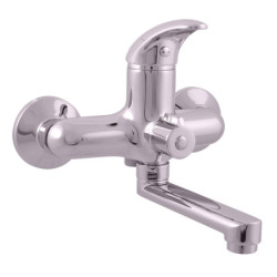 Vanová baterie RAV Slezák Sázava bez sprchového setu 150 mm chrom SA551.5