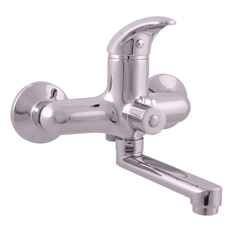 Vanová baterie RAV Slezák Sázava bez sprchového setu 150 mm chrom SA551.5