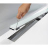 Rošt Tece Drainline 75 cm kartáčovaná nerez organic 600861