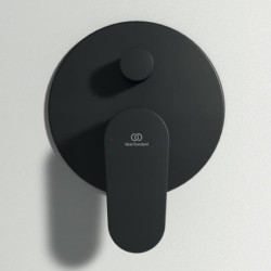 Sprchová a vanová baterie Ideal Standard Alu+ bez podomítkového tělesa 150 mm silk black A7350XG