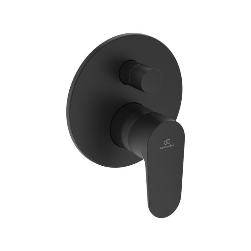 Sprchová a vanová baterie Ideal Standard Alu+ bez podomítkového tělesa 150 mm silk black A7350XG