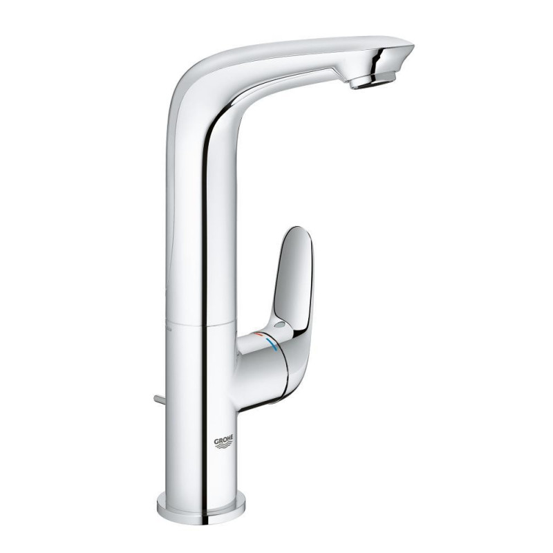 Dřezová - umyvadlová baterie GROHE Wave s výpustí chrom 23584001