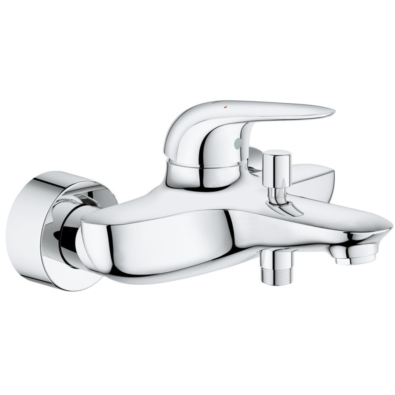 Vanová baterie GROHE Wave bez sprchového setu 150 mm chrom 32286001