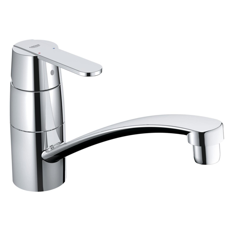 Dřezová baterie GROHE Get s otočným ramínkem chrom 32891000