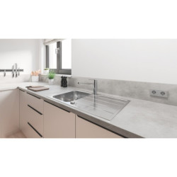 Dřezová baterie GROHE Get s otočným ramínkem chrom 30196000