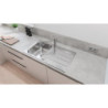 Dřezová baterie GROHE Get s otočným ramínkem supersteel 30196DC0