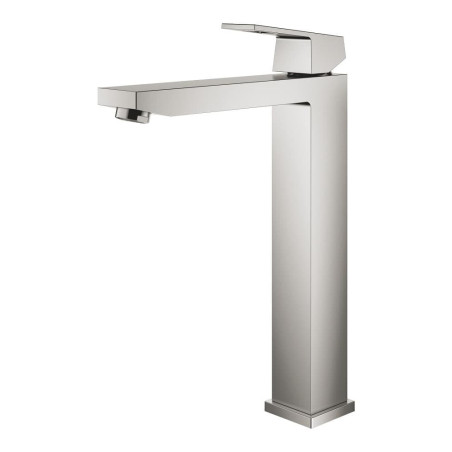 Vysoká umyvadlová baterie GROHE Eurocube bez výpusti supersteel 23406DC0